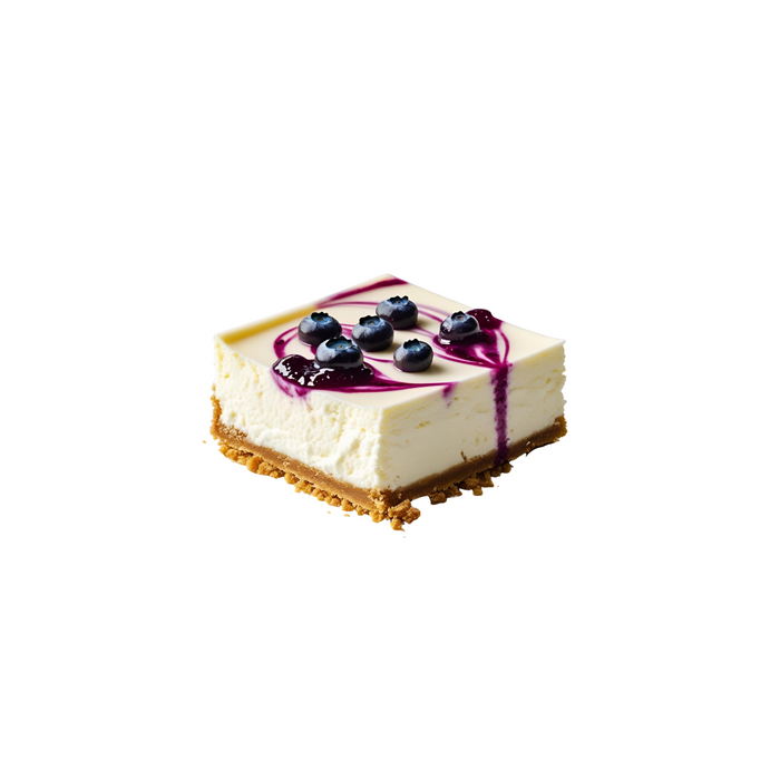 Gluten Free Low Sugar Blueberry Cheezecake Slice **GTA ONLY**