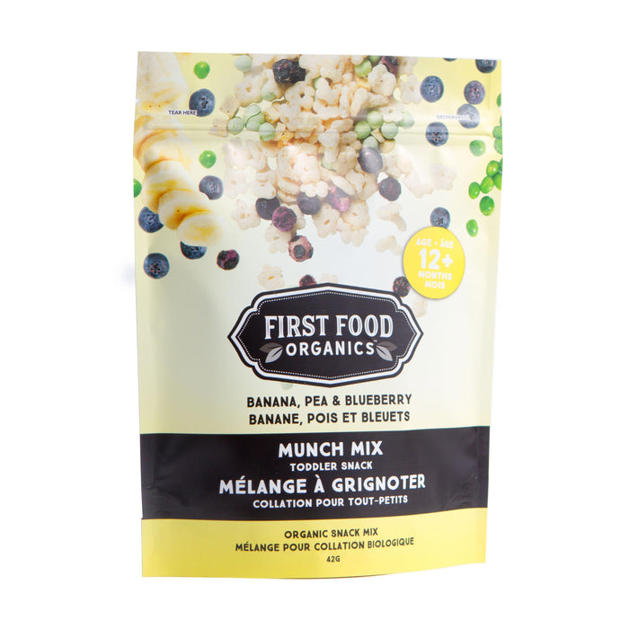 Organic Munch Mix - Banana Pea & Blueberry 42g