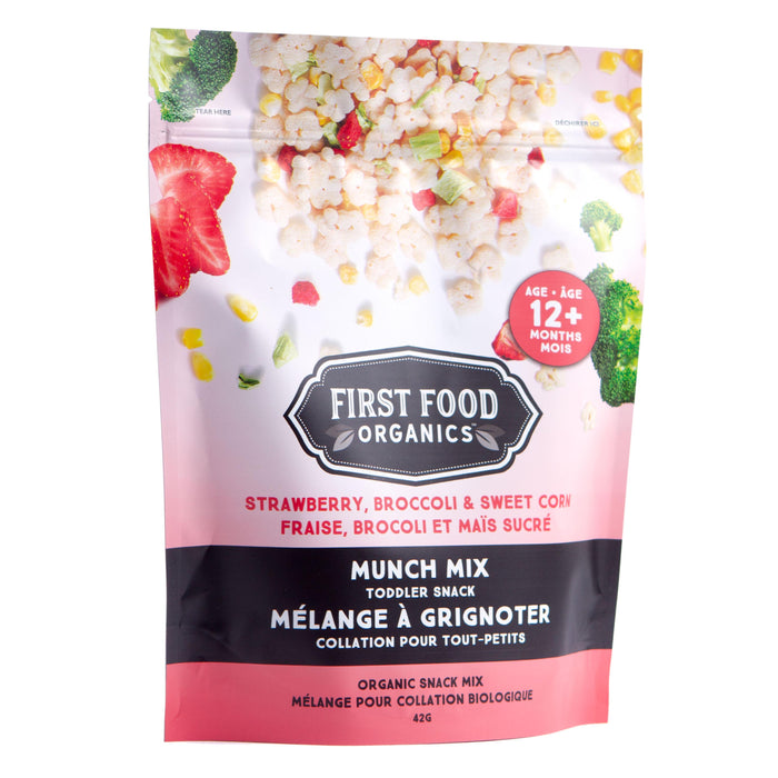Organic Munch Mix - Strawberry Broccoli & Sweet Corn 42g