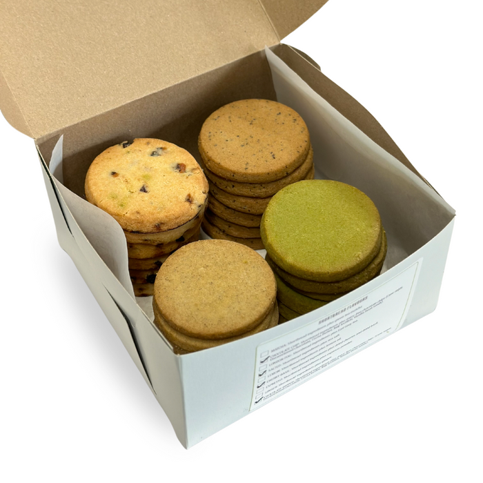 Assorted Shortbread Cookies - Box of 24 **GTA ONLY**