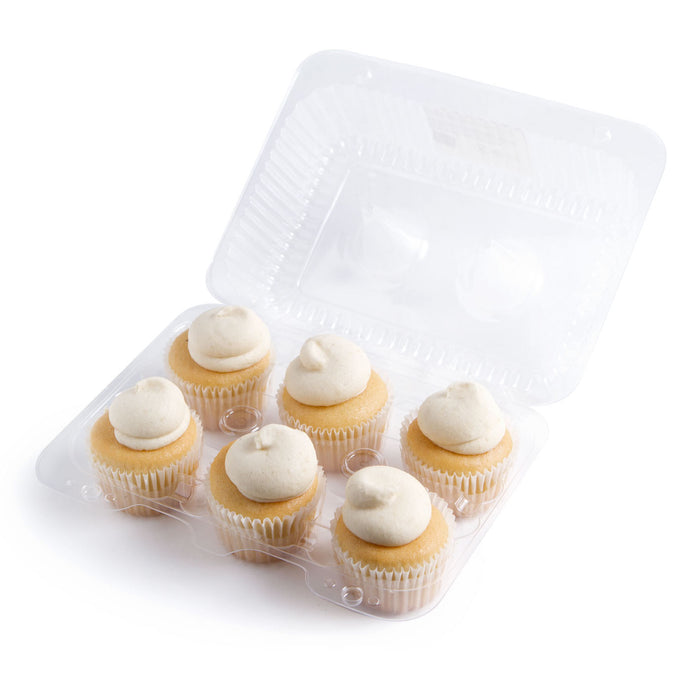 Vanilla Cupcake Clamshell - 6 pack **GTA ONLY**