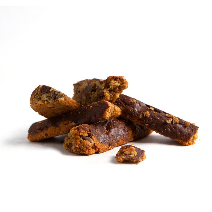 Barres de biscuits épicés aux pépites de chocolat sans gluten JUSTE LES BOUTS ! **GTA UNIQUEMENT**