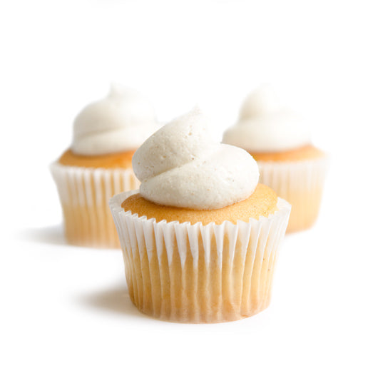 Cupcake à la vanille sans gluten - paquet de 6 **GTA UNIQUEMENT**