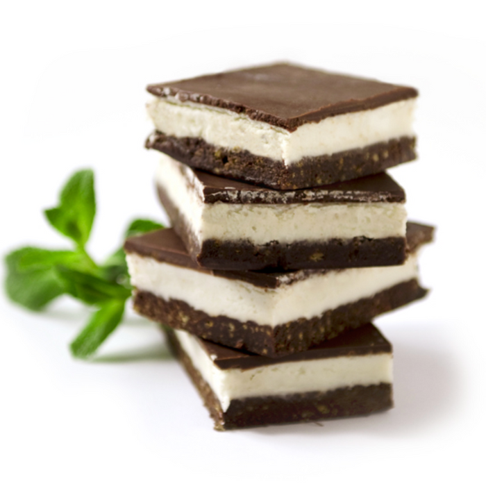 Barre Nanaimo à la menthe poivrée sans gluten - 80g x 6 **GTA UNIQUEMENT**