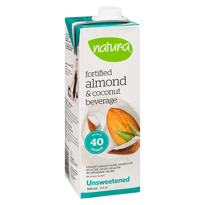Natur-a Almond & Coconut Beverage Unsweetened - 946ml