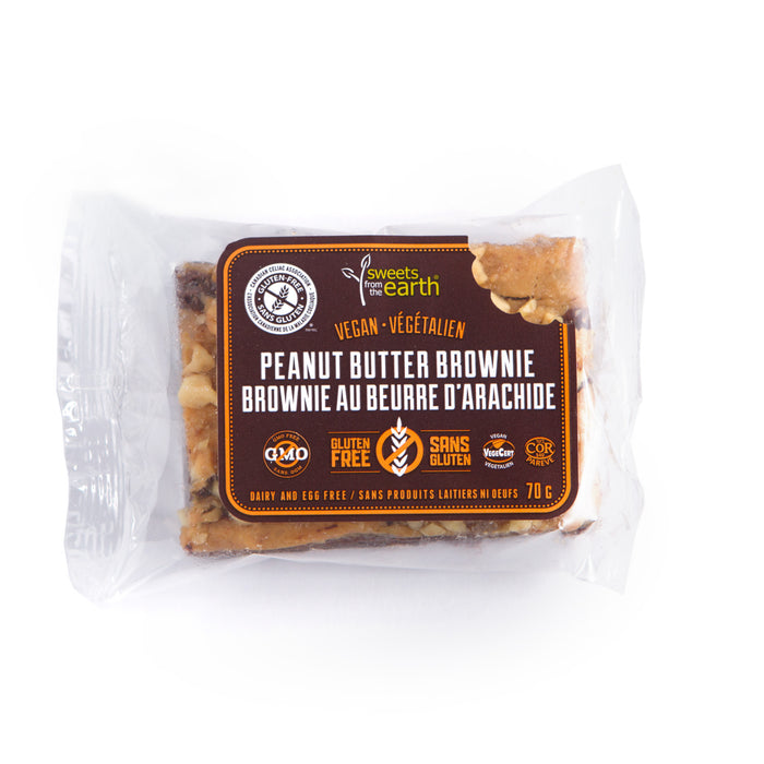 Gluten Free Peanut Butter Brownie - 70g x 6 pack