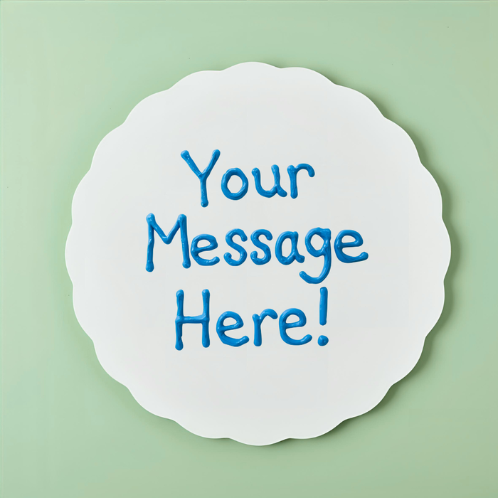 Decorative Plaque with Inscription (Nut Free)