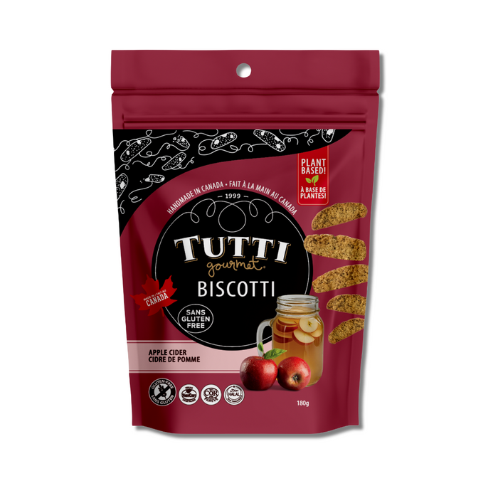Tutti Gourmet Apple Cider Biscotti 180g