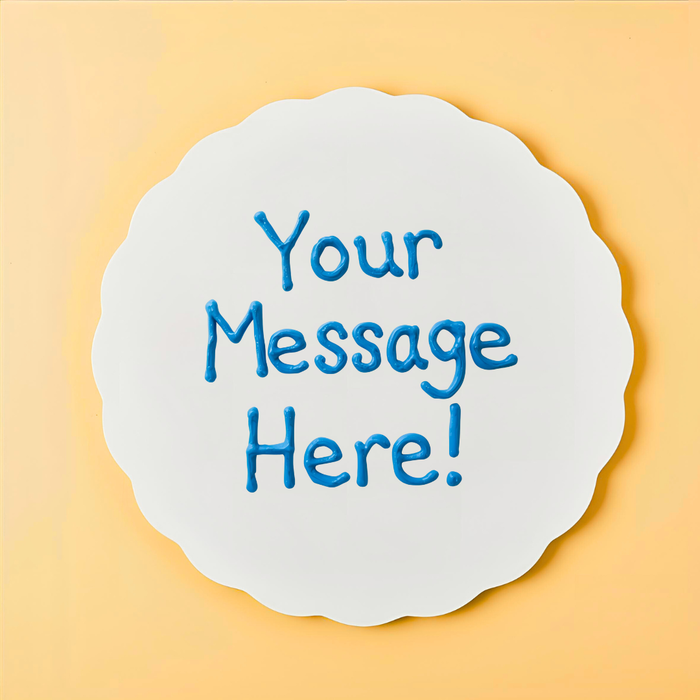 Decorative Plaque with Inscription (Gluten Free)