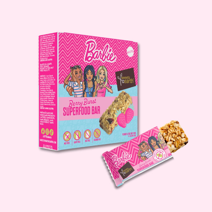 Barbie Berry Burst Superfood Bars - 24g x 5