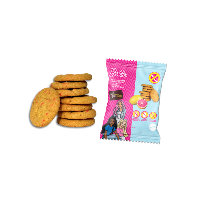 Barbie Pink Lemonade Mini Cookies - 28g x 5