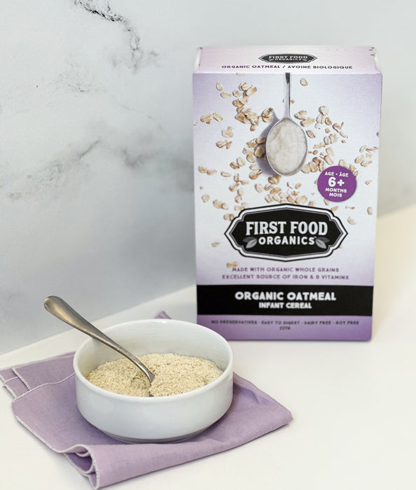 Céréales infantiles à l'avoine biologique First Food Organics - 227g 