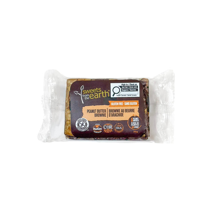 Gluten Free Peanut Butter Brownie - 70g x 6 pack