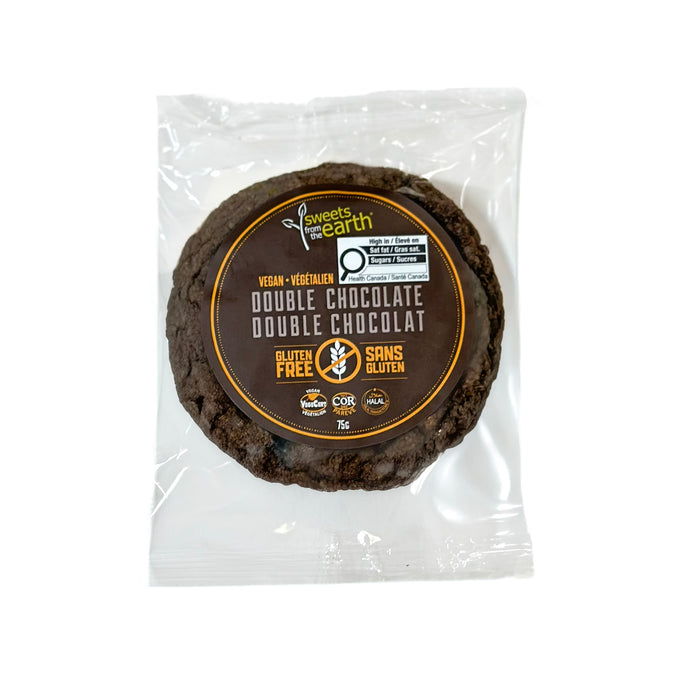 Biscuit double chocolat sans gluten - 75g x 6