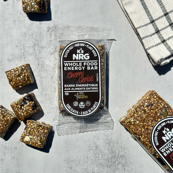 K's NRG Whole Food Energy Bars Cherry - 75g x 6 pack