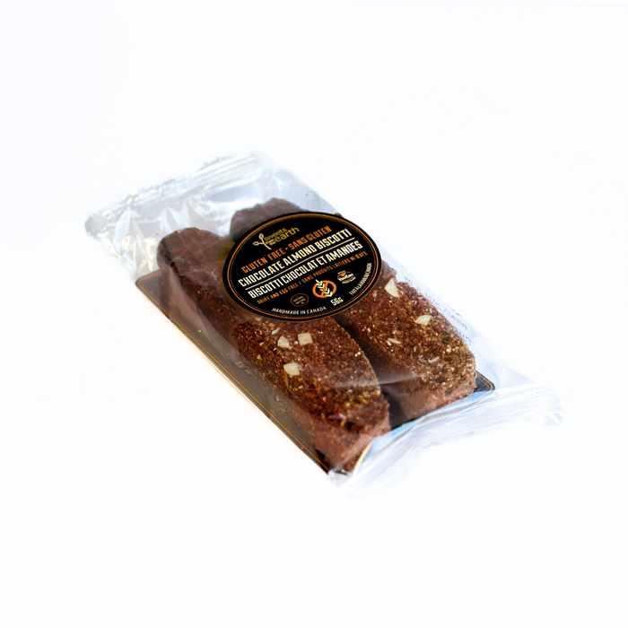Biscotti au chocolat et aux amandes sans gluten - 56g x 6 pack 