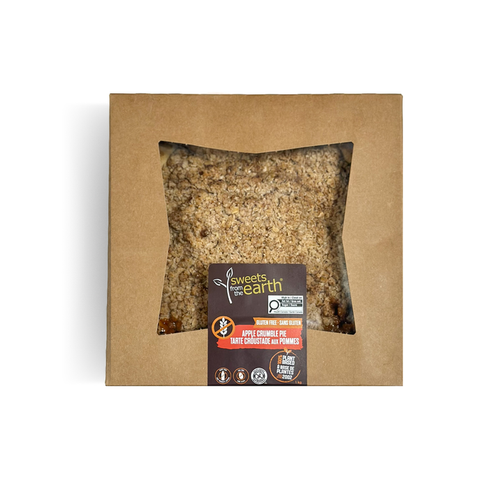 Tarte crumble aux pommes sans gluten - 1kg **GTA UNIQUEMENT**
