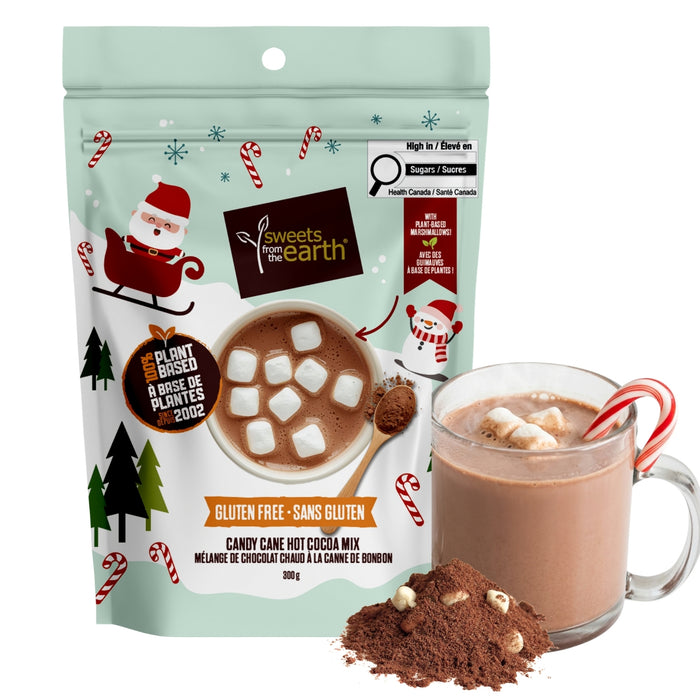 Gluten Free Candy Cane Hot Cocoa Mix with Marshmallows 300g