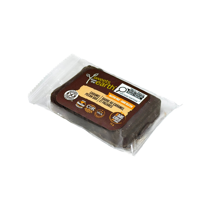 Barre caramel pacanes sans gluten - 75g x 6 pack
