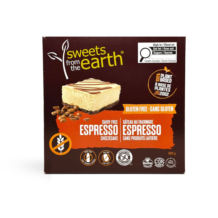 Gluten Free & Dairy Free Espresso Cheezecake Pan - 800g **GTA ONLY**