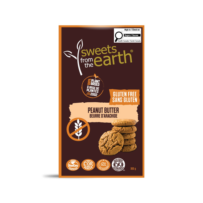 Boîte de Biscuits au Beurre de Cacahuète Sans Gluten - 300g