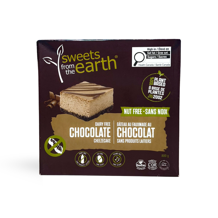 Gâteau au fauxmage au chocolat sans produits laitiers - 800g **GTA UNIQUEMENT**
