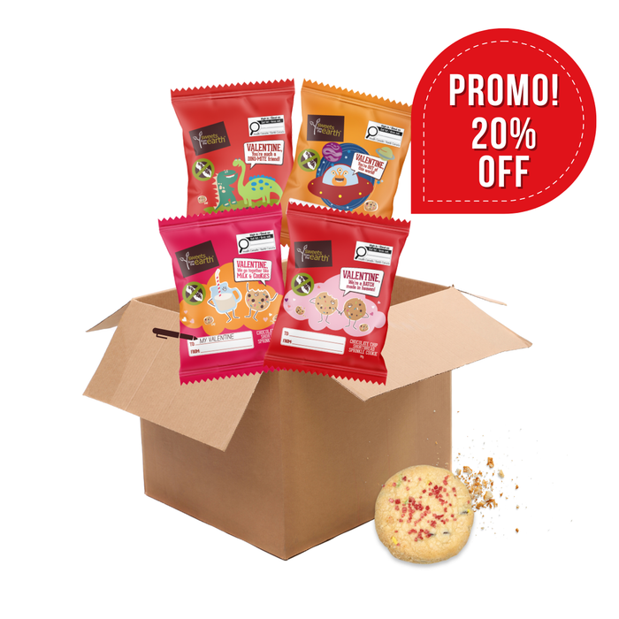 Valentine's Day Cookies - Box of 30