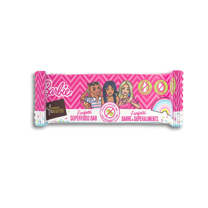Barbie Funfetti Superfood Bars - 24g x 5