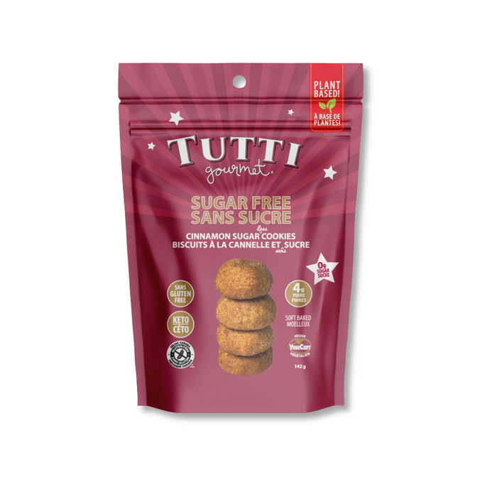 Tutti Gourmet Sugar Free Cinnamon Sugar{less} Cookies 142g