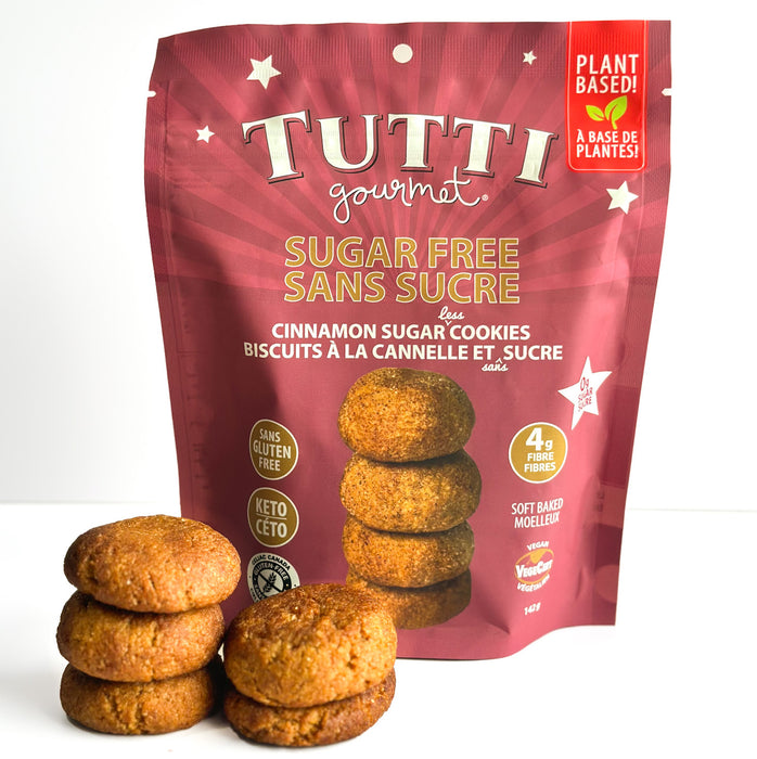 Tutti Gourmet Sugar Free Cinnamon Sugar{less} Cookies 142g