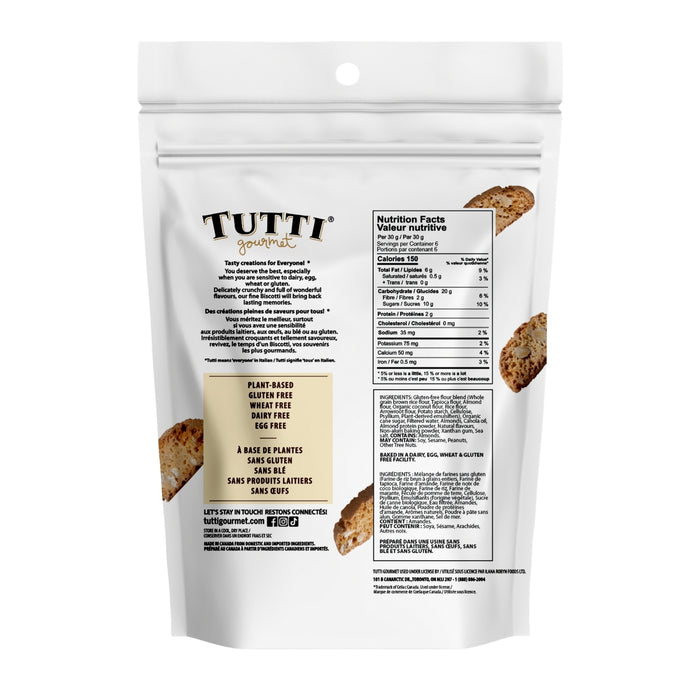 Tutti Gourmet Almond Biscotti 180g