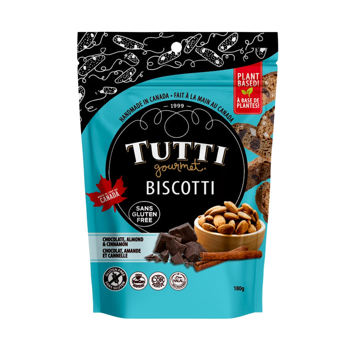 Tutti Gourmet Chocolate Almond & Cinnamon Biscotti 180g