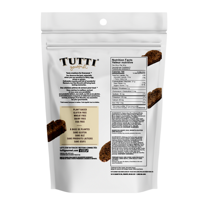 Tutti Gourmet Chocolate Mint Biscotti 180g