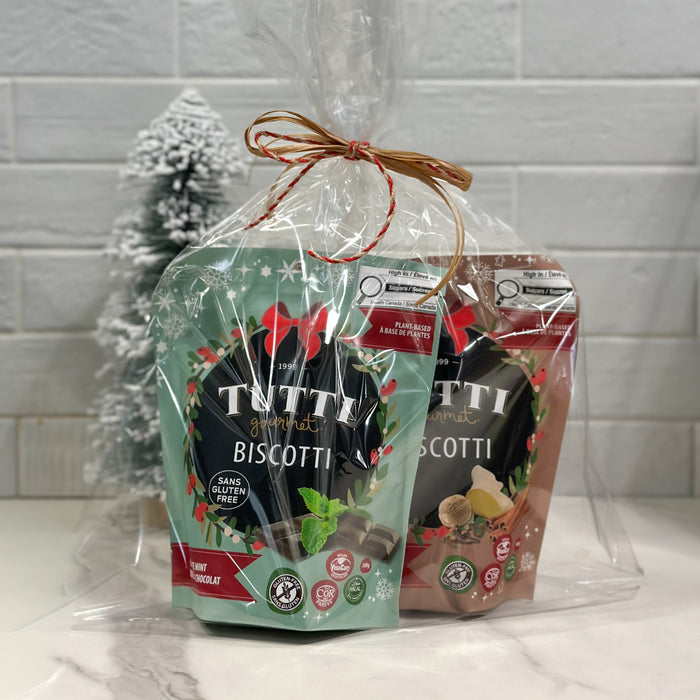 Tutti Gourmet Biscotti Holiday Gift Set - 180g x 2