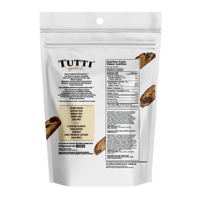 Tutti Gourmet Orange & Dark Chocolate Biscotti 180g
