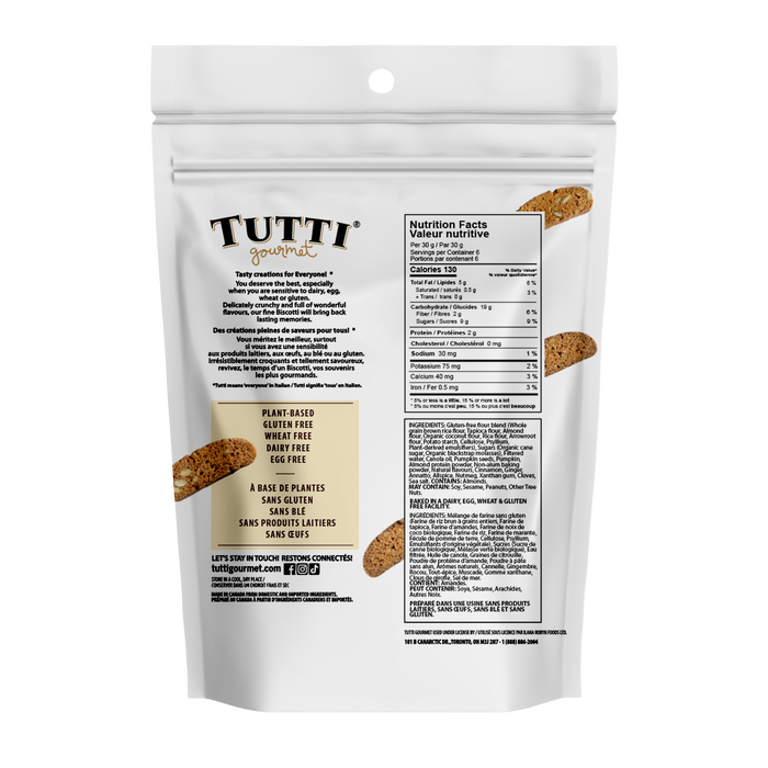 Tutti Gourmet Pumpkin Spice Biscotti 180g
