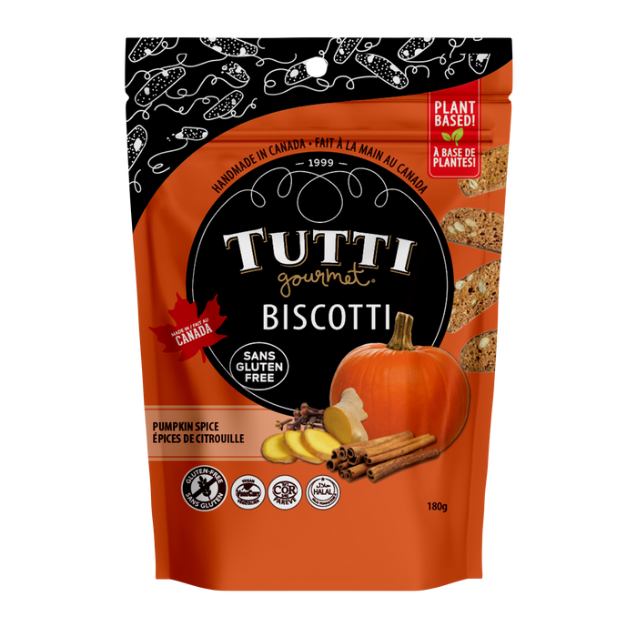 Tutti Gourmet Pumpkin Spice Biscotti 180g