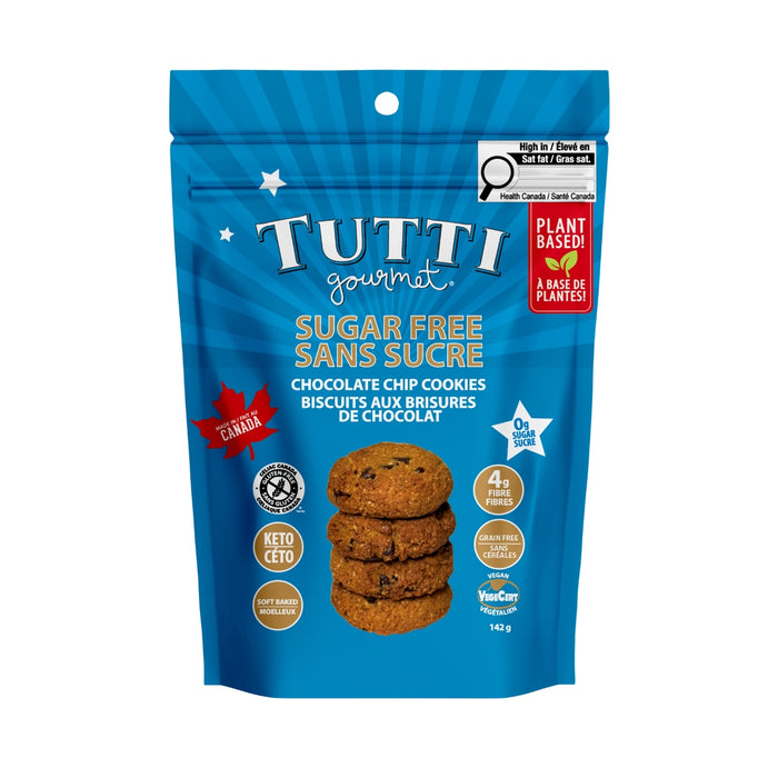 Tutti Gourmet Sugar Free Chocolate Chip Cookies 142g