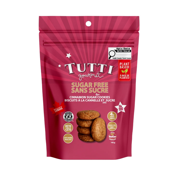 Tutti Gourmet Sugar Free Cinnamon Sugar{less} Cookies 142g