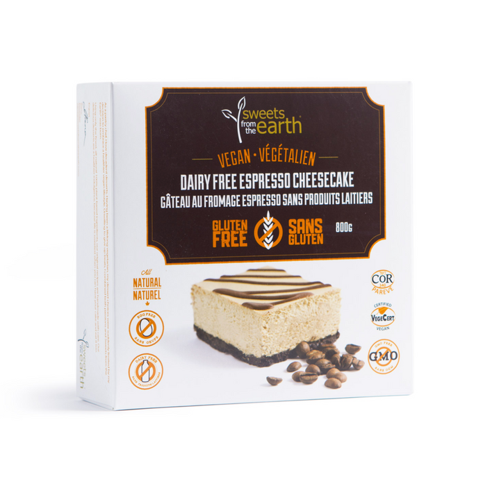 Gluten Free & Dairy Free Espresso Cheesecake Pan - 800g **GTA ONLY**