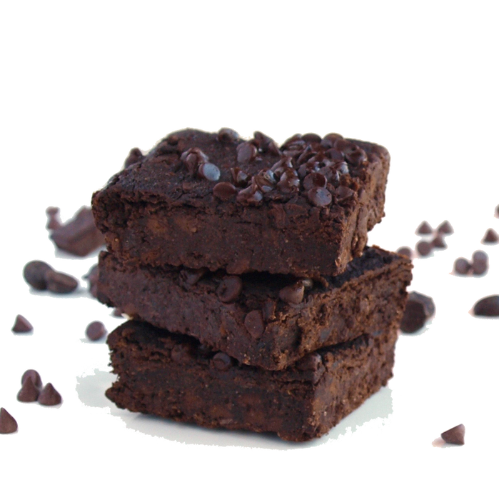 Shockingly Healthy! Gluten Free Double Chocolate Brownie 4-pack (280g) **GTA ONLY**