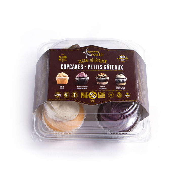 Assorted Cupcake 4-pack - 320g **GTA ONLY**