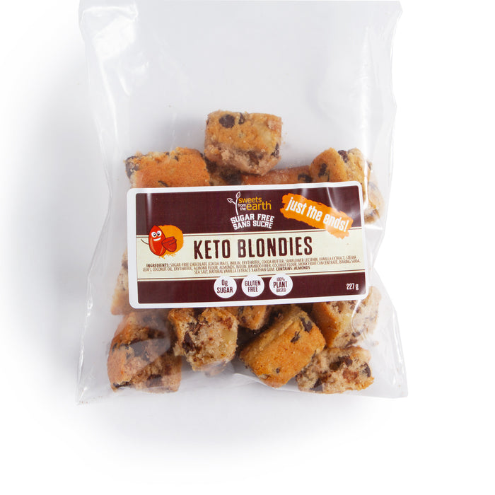 Sugar Free Keto Blondies JUST THE ENDS! - 227g  **GTA ONLY**