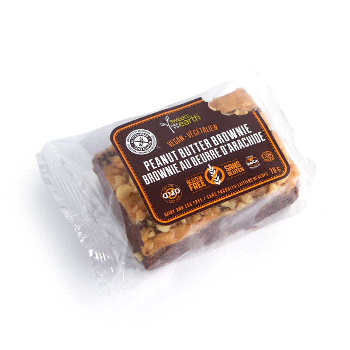 Gluten Free Peanut Butter Brownie - 70g x 6 pack