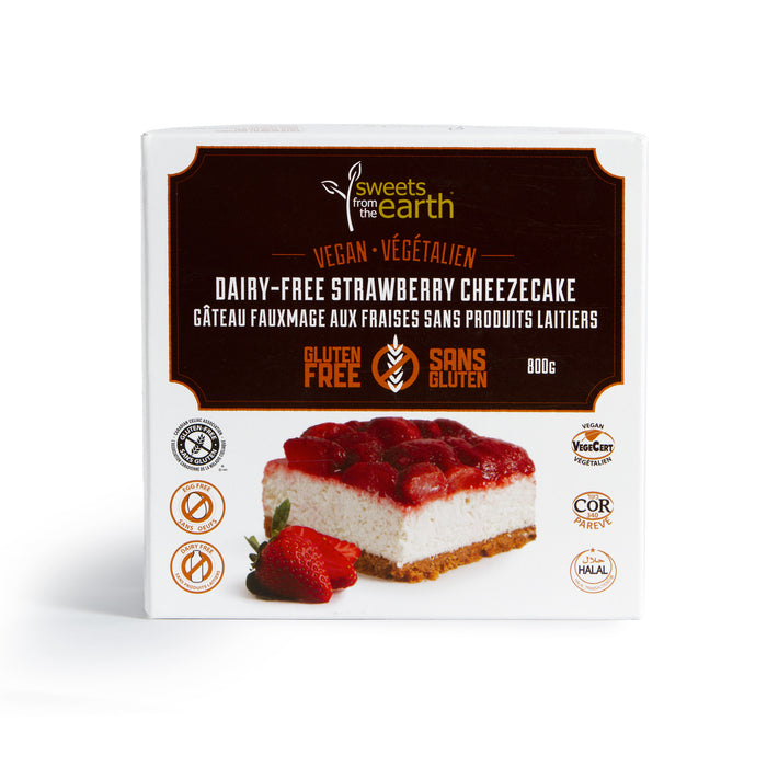 Gluten Free & Dairy Free Strawberry Cheezecake Pan - 800g **GTA ONLY**