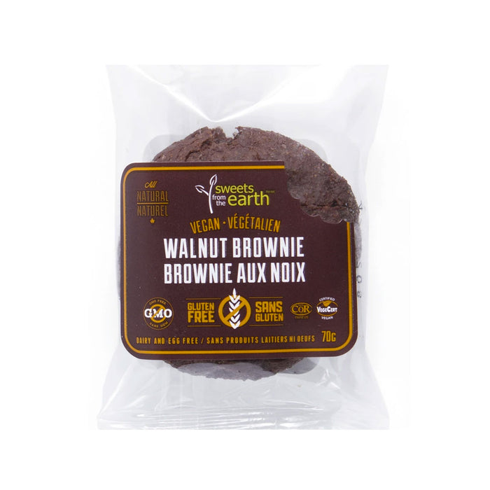 Brownie aux noix sans gluten - 70g x 6 pack